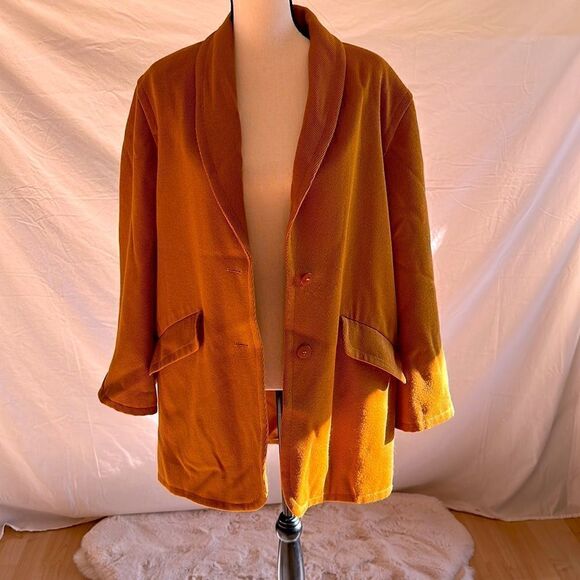 Vintage Jaeger women’s blazer 100 percent wool size 16 - Picture 4 of 10